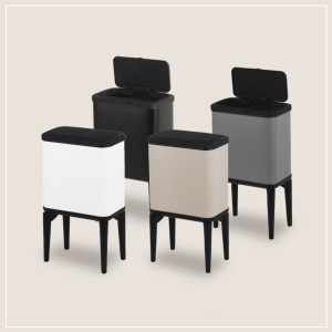 רמיטקס - עיצוב הבית וטקסטיל פחים פח 5 ליטר עם רגליים דגם אורלנדו רק 80 שח