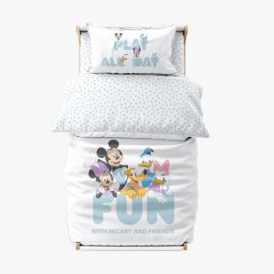 רמיטקס - עיצוב הבית וטקסטיל מצעי תינוקות סט מצעים  של חברת הום סטייל למיטת מעבר / תינוק -  | 100% כותנה רק 99 ש"ח 