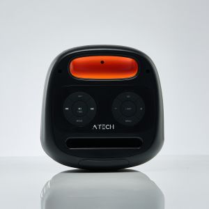 רמיטקס - עיצוב הבית וטקסטיל רמקולים ניידים של ATech – סאונד עוצמתי, עיצוב מרשים רמקול בידורית נייד 6.5 אינץ' דגם AT-MiniBox