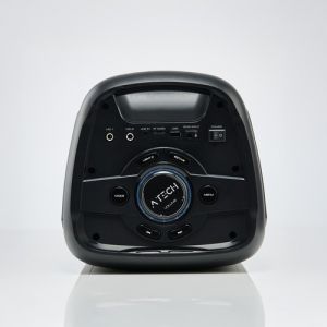 רמיטקס - עיצוב הבית וטקסטיל רמקולים ניידים של ATech – סאונד עוצמתי, עיצוב מרשים רמקול בידורית 2X8 אינץ' נייד דגם AT-Mega8