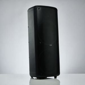 רמיטקס - עיצוב הבית וטקסטיל רמקולים ניידים של ATech – סאונד עוצמתי, עיצוב מרשים רמקול בידורית 2X10 אינץ' נייד דגם AT-Mega10