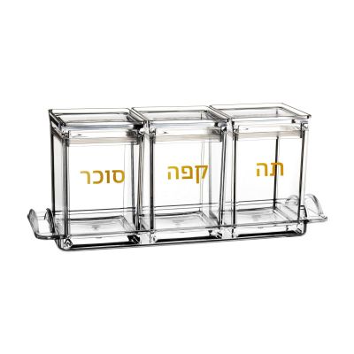 מבצע השבוע  תה קפה סוכר ומגש אקרילי  רק 59 ש"ח 
