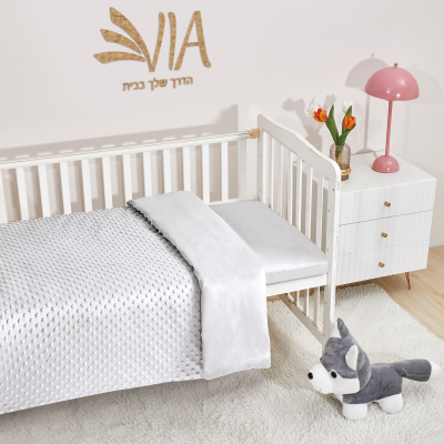 רמיטקס - עיצוב הבית וטקסטיל שמיכות חורף מבצע סט מצעים חורפי עשוי 100% פלנל בעיטור  - מיטה לתינוק רק 79ש"ח 